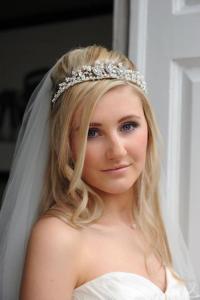 One of the team is a bridal model!