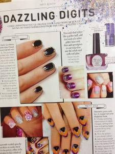 Asos magazine nail art!